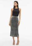 Юбка VILA Pencil skirt, Black Beauty/Anthracite - фото 2