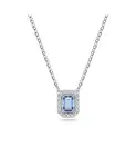 Ожерелье Millenia с восьмиугольной огранкой Swarovski Swarovski, blue - фото