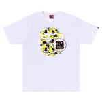 Футболка BAPE Store Osaka 30th Anniversary Ape Head Set 'White', белый - фото