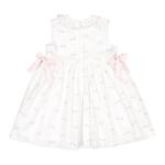 Платье для девочек «Цветы» в белом цвете Sal & Pimenta, белый - фото 2