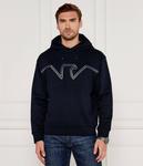 Толстовка Emporio Armani Regular Fit, темно-синий - фото