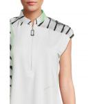 Топ Jamie Sadock Twist & Turn Print Short Sleeve Top, Creme De Mint - фото 4