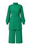 Брючный костюм MODAMIHRAM, зеленый - фото