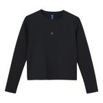Футболка YEEZY Gap Mens Long Sleeve Second Skin Black, черный - фото