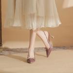 Ainer-cat Ainer cat Flared Heel High Heels 7.5cm женские - фото 10