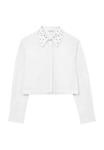 Блуза Calliope Button-down blouse, Blanc/White - фото 4