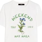 WEEKEND MaxMara Обычная футболка женская белая - фото 7
