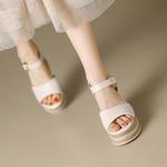 Сандалии женские Zhr, цвет Nude - фото 5