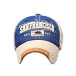 SLEEPYWALK Хлопковая бейсболка унисекс, Gray Blue - фото 4