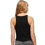 Топ Superdry Ruched Tank, черный - фото 2