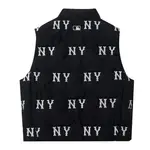 Пуховик-жилет унисекс черный MLB - фото 3