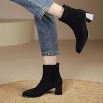 Ботильоны женские Daphne, черный - фото 9