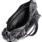 Сумка Le city Balenciaga, серый - фото 4