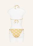 Треугольные плавки бикини Mrs & Hugs, желтый - фото 3