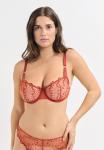 Бюстгальтер Etam NAYADE, Dark Orange/Orange - фото 3