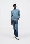 Толстовка Jack & Jones JJESOHO CREW NECK, Blue Mirage/Blue-Grey - фото 2