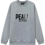 Свитшот мужской Alpha Industries, серый - фото