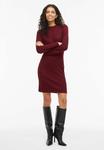 Платье VILA MINI VIRAFFI LANGARM, Winetasting/Bordeaux - фото
