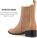 Женские ботильоны Journee Collection Wrenley, Tan - фото 3