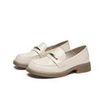 Лоферы женские с низким верхом Gemeiq, бежевый - фото 4