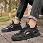 Кроссовки мужские Lifestyle Shoes Men Low-Top Black Binary - фото 11