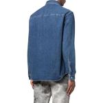 Простая рубашка DIESEL, синий - фото 5