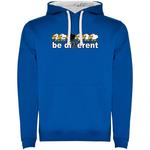 Худи Kruskis Be Different Fish Two-Colour, синий - фото