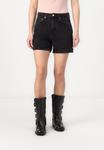 Джинсовые шорты EYA Weekday, черный - фото