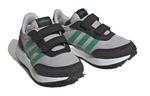 Кроссовки Adidas Run 70s J 'Grey Court Green' - фото 3