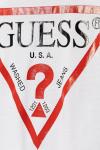 Футболка из хлопка для детей Guess, белый - фото 4