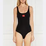 Облегающее боди Red Label Hugo, черный - фото