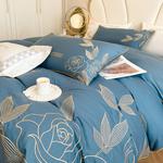 LUOLAI HOME Комплект постельного белья, 200 см, 4 предмета - фото 9