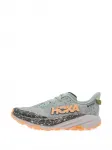 Кроссовки с рисунком из материала Gore-Tex HOKA, зеленый - фото 3