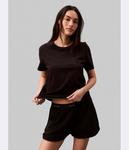 Футболка женская Calvin Klein Underwear домашняя, черный - фото