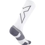 Носки 2XU Vectr Light Cusion Full Length Compression 2XU, White/Grey - фото 3