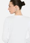 Топ LIU JO Long sleeved top, White - фото 5