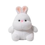 MLING Плюшевая кукла Chubby White Bunny высотой 23 см - фото 2