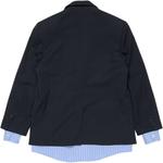 Acne Studios Двубортный пиджак, Marine Blue - фото 2