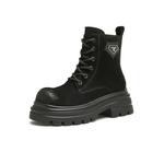 Женские ботинки Martin черные/хаки Teenmix, хаки - фото 9