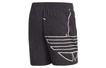 Шорты originals solid color sports shorts black Adidas, черный - фото 2
