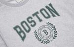 MLB Свитшот Boston Red Sox FW24 светло-серый детский - фото 6