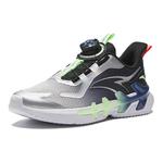 Детские кроссовки GS Low-top Silver/Black Anta Kids, черный - фото 2