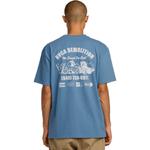 Рубашка Demo с коротким рукавом Rvca, синий - фото