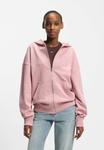 Толстовка HUGO Zip-up sweatshirt, Light Pink One/Pink - фото
