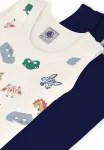 Нижняя рубашка debardeur Petit Bateau, Navy White Multicolor - фото 3