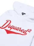 Худи с логотипом Dsquared2 Kids, белый - фото 3