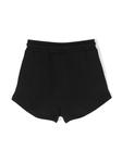 MSGM Kids спортивные шорты с логотипом, черный - фото 2