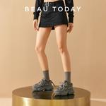 Кроссовки Beau Today Chunky Sneakers Women's Low-top Gray, серый - фото 8