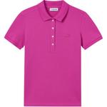 Поло с логотипом LACOSTE, белый - фото 11