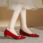 Ainer-cat Ainer cat Casual Single Shoes 2.5cm Women's Red - фото 8